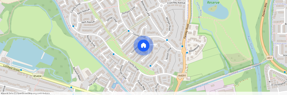 Cornwall Avenue, Tamworth