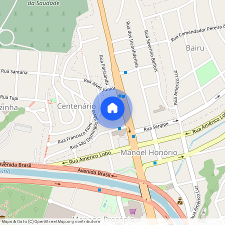 Rua Tenente Barroso, Manoel Honório, Juiz de Fora, MG, 36045170