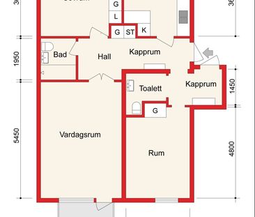 3 rok Villavägen 5b, Rimbo (nyrenoverad) - Foto 2