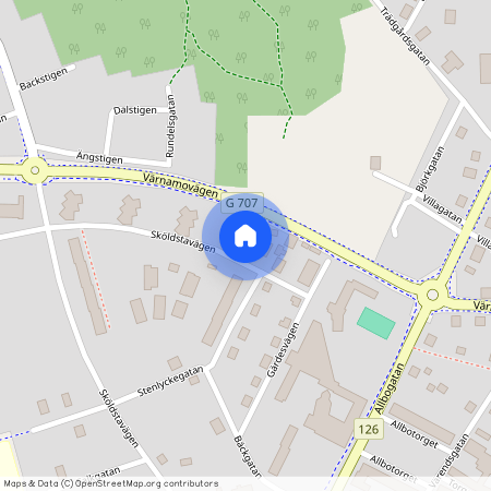 Alvesta Västra, Kronoberg, Stenlyckegatan 27 A