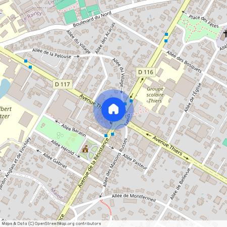 93340, Le Raincy