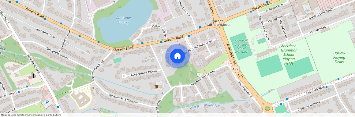 Queens Crescent, West End, Aberdeen, AB15