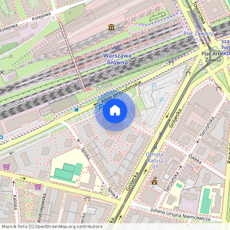 Warszawa, Ochota, Stara, Ochota, Aleje, Jerozolimskie, 133