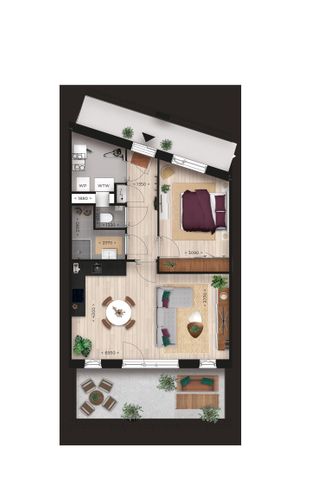Appartement te huur: Vuurliniehof 130 1424 KA De Kwakel - Foto 4