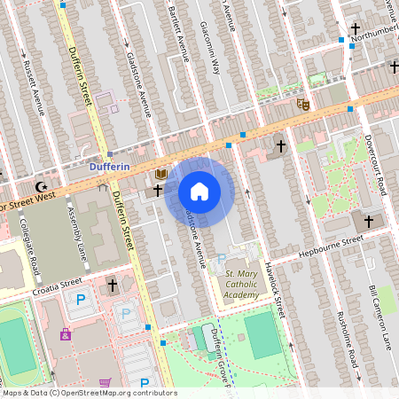 519 Gladstone Avenue Unit# #1 Basement, Toronto