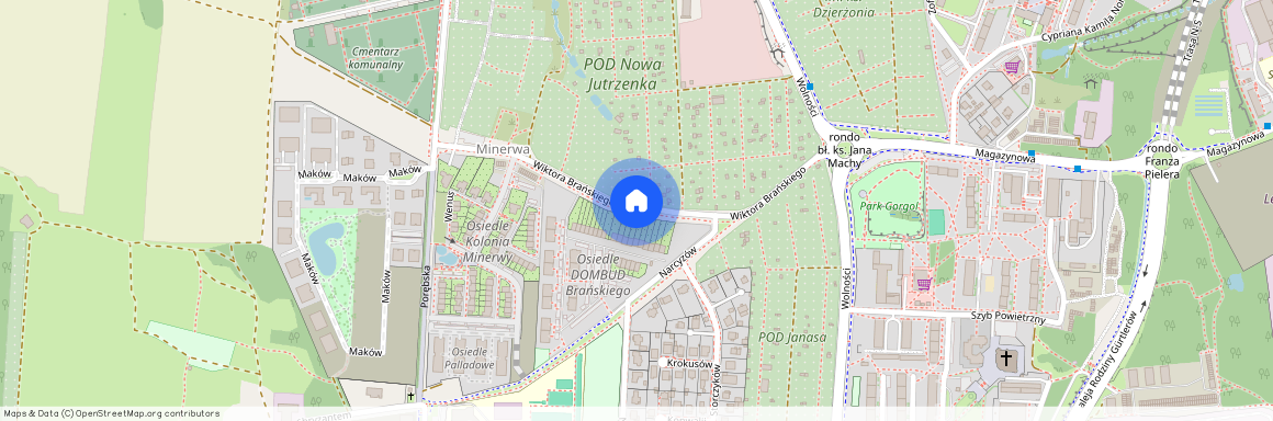 Wiktora Brańskiego, Ruda, Ruda Śląska, śląskie