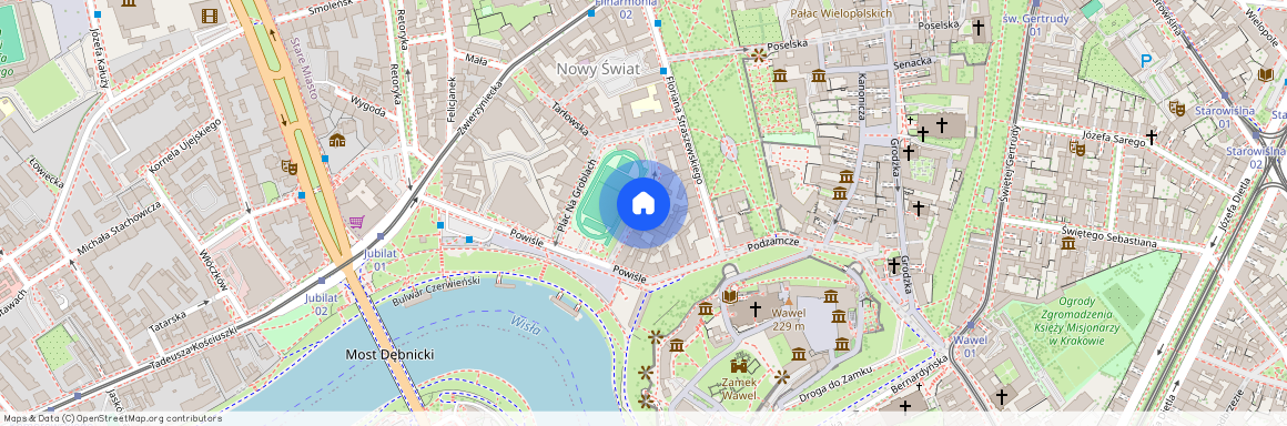 plac Na Groblach, Nowy Świat, Stare Miasto, Kraków, małopolskie