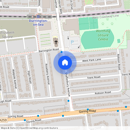 Shaftesbury Avenue, Goring-By-Sea, Worthing