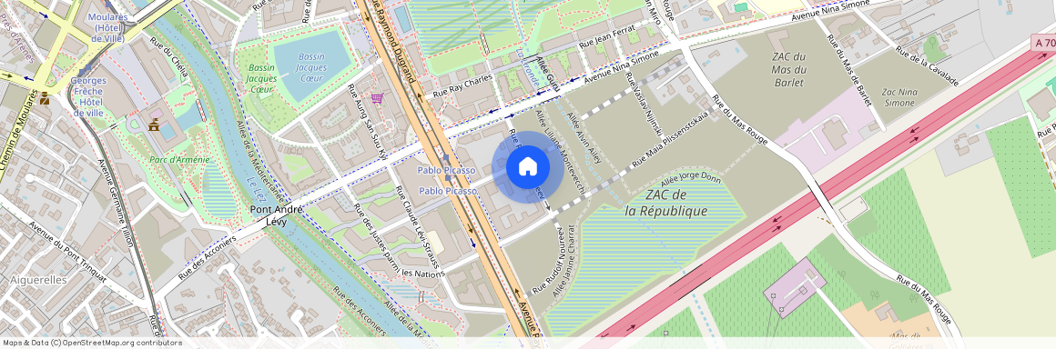 80 rue Rudolf Nourrev, 34000, Montpellier