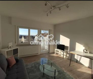 Lichtdurchflutete, voll möblierte 1Zi.WHG mit Balkon in Stuttgart-W... - Foto 3