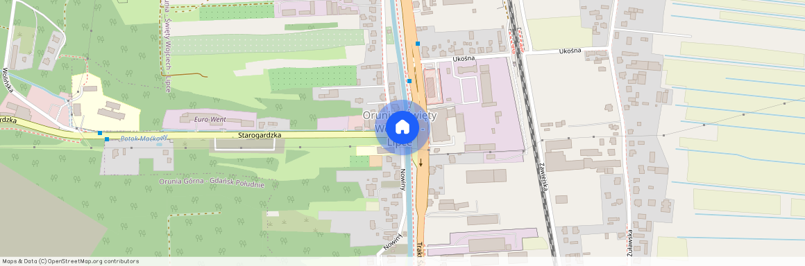 ul. Starogardzka, Orunia-Św. Wojciech-Lipce, Gdańsk, pomorskie
