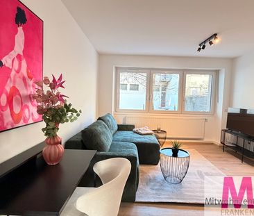 Modern möblierte 3 Zimmer Wohnung im Herzen von Nürnberg - Photo 2