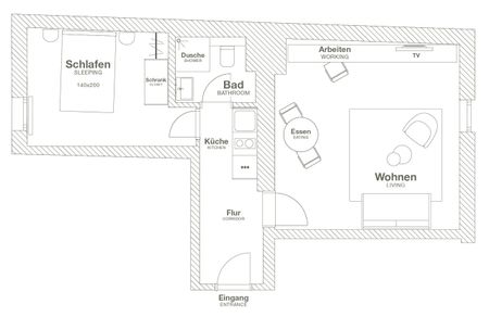 Exklusive 2-Zimmer Wohnung in Bestlage von Lindenthal Nähe Stadtwald - Foto 5