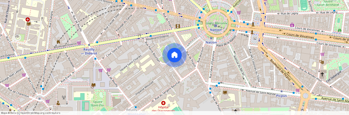 Rue Dorian, Francja, Paris