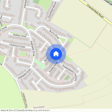 Shakespeare Crescent, Dronfield, Derbyshire, S18