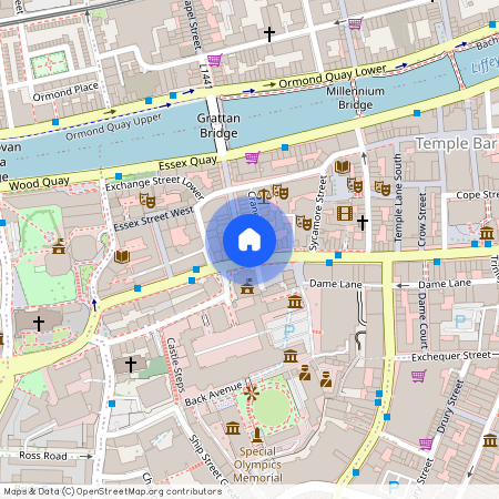 Apartment 1, 1-3 Parliament Street, Temple Bar, Dublin 2