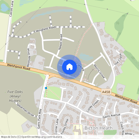 Bligny Crescent, The Lillies, Shrewsbury