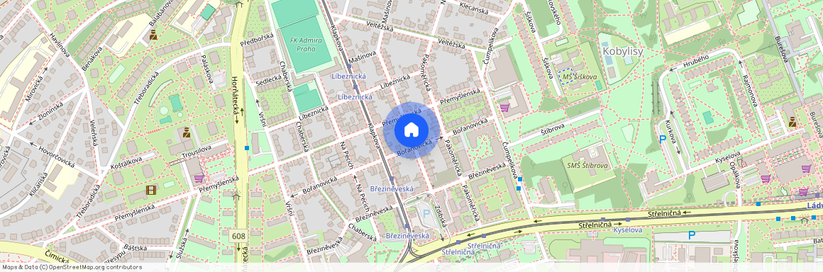 Zdibská, Praha 8 - Kobylisy