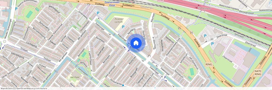 Paletsingel 60, Bruinen- en Grijzenbuurt, 2718NT, Zoetermeer