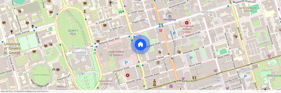 44 St. Joseph Street #905, Toronto, Bay Street Corridor