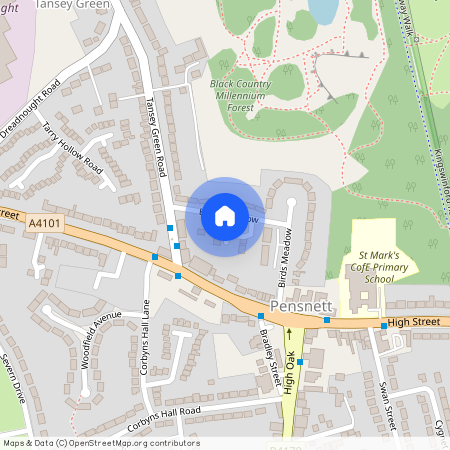 Byrchen Moor Gardens, Brierley Hill