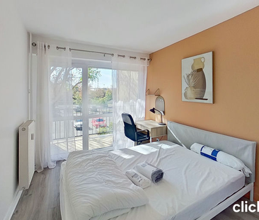Chambre meublée de 11m² en colocation – Évry-Courcouronnes (91000) - Photo 2