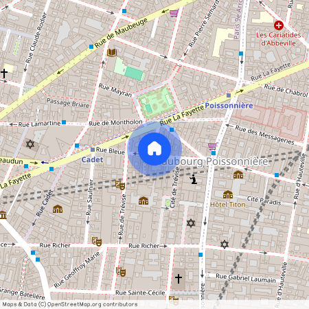 Rue Bleue, Francja, Paris