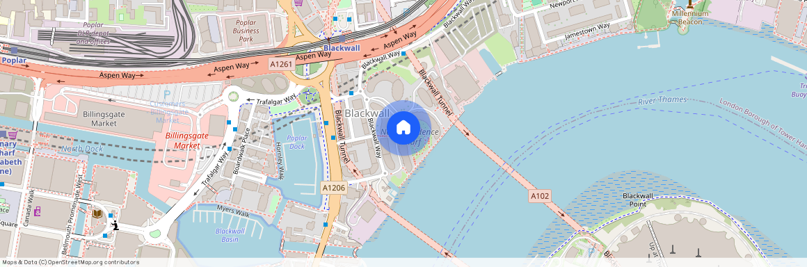 New Providence Wharf, London, E14