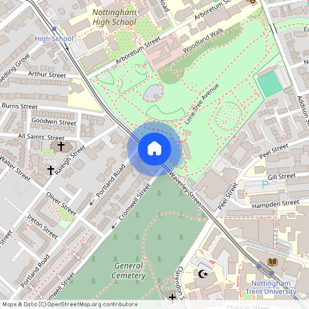 Waverley Street, Nottingham, NG7