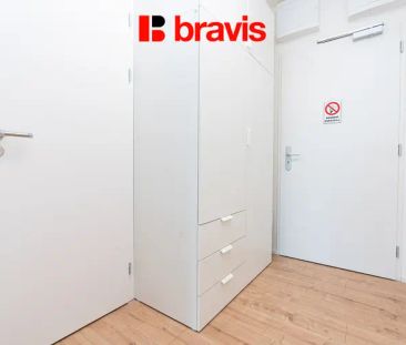 Pronájem bytu 1+kk, čtvrť Pod Hády, ul. Pod Kavkami, novostavba, pa... - Fotografie 4