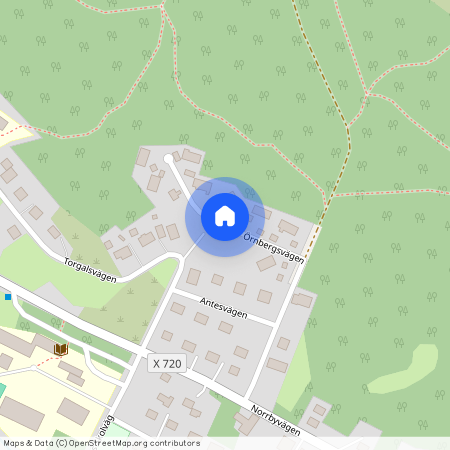 Örnbergsvägen, Los