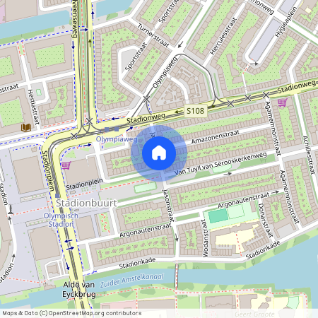 Stadionbuurt, 1076 KW, Amsterdam
