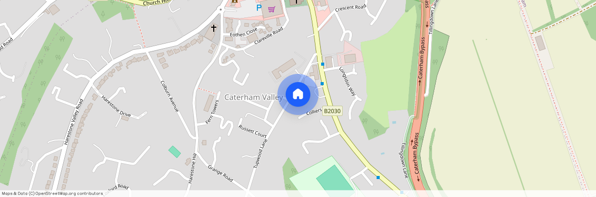 Close to Caterham Town Centre