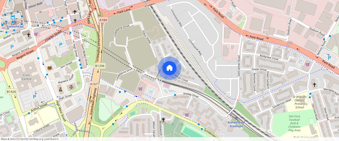 Chaucer Close, Gateshead