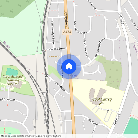 Pant Yr Heol, Penrhiwtyn, Neath. SA11 2HB