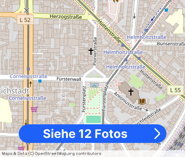 1 Zimmer Appartement AllInklusiv für 12Monate möbliert von Privat - Foto 1