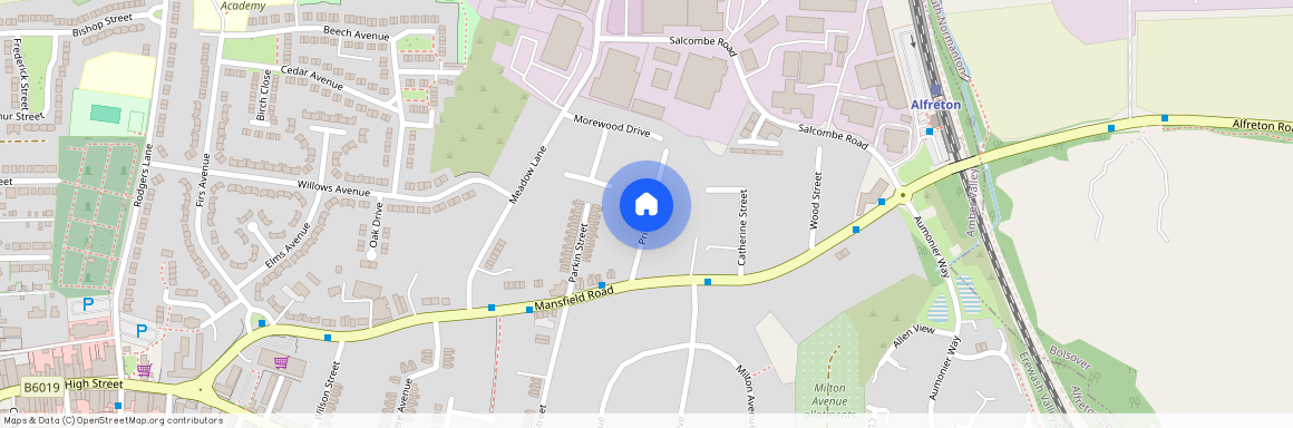 Priory Road, Alfreton, Derbyshire, DE55