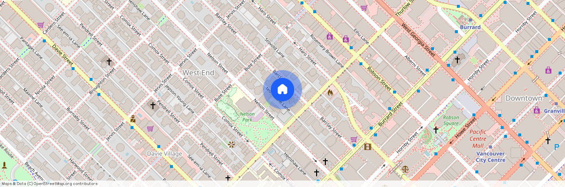 Barclay Street &amp; Thurlow Street, Vancouver Downtown, 1120 Barclay Street, V6E 1H2