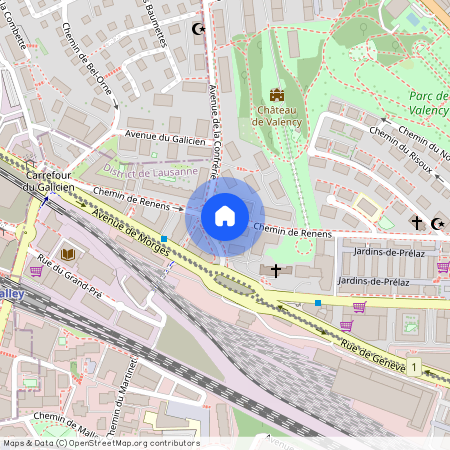 1004, Lausanne, Chemin de Renens, 43