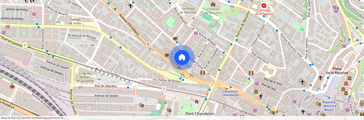 Avenue d'Echallens 2 B, 1004 Lausanne