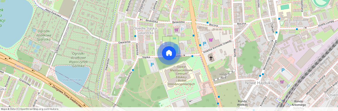 Centrum, Chorzów, śląskie, Ruda Śląska