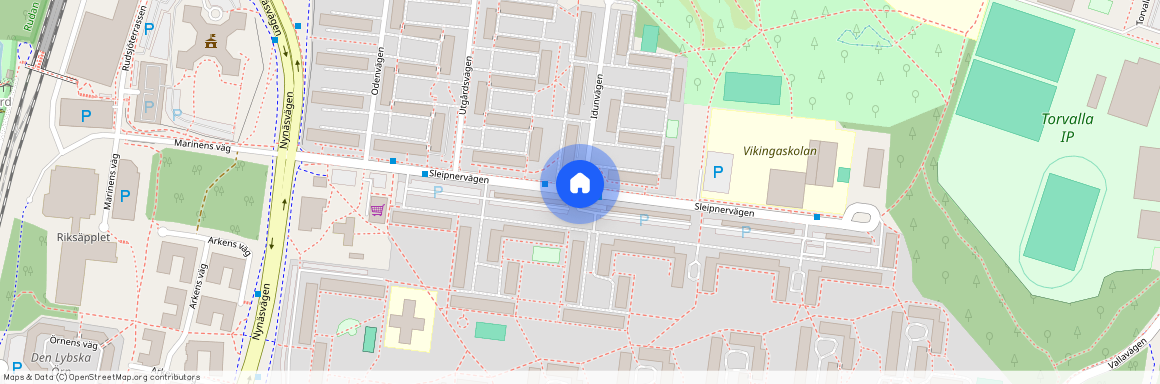 Sleipnervägen, Handen