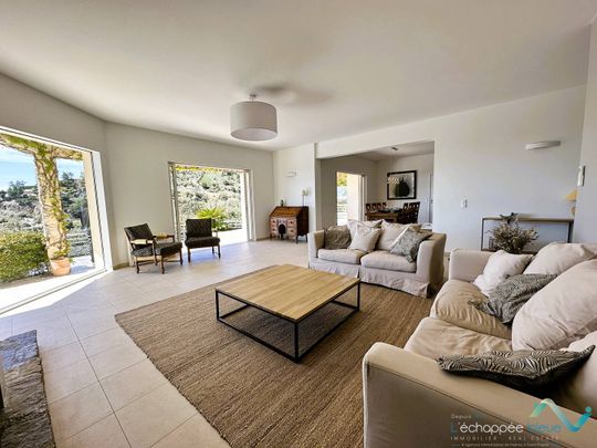 Superbe Villa pour 8 personnes avec vue mer panoramique et piscine chauffée à La Londe-les-Maures - Photo 1