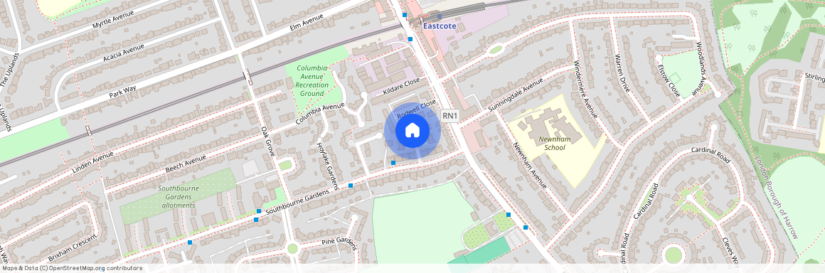 Green Lawns, Ruislip, HA4