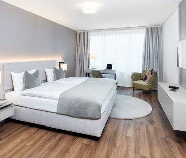 2-Zimmer Apartment Suite möbiliert in Cham (Zug), Papieri-Areal - Photo 4