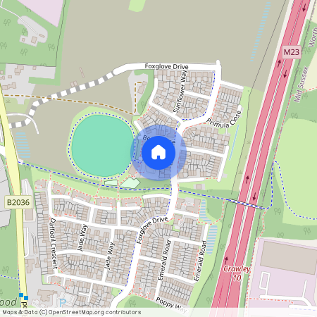 Tulip Close, Crawley, West Sussex, RH10