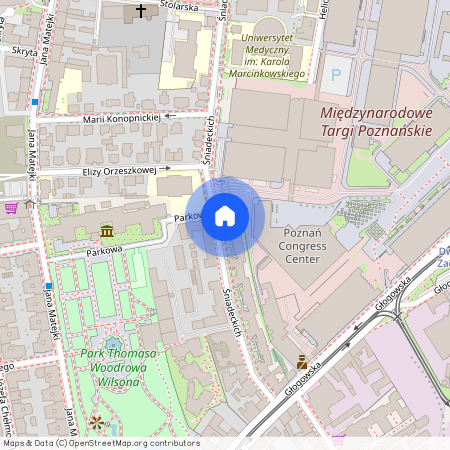 Łazarz, ul. Śniadeckich, Poznań