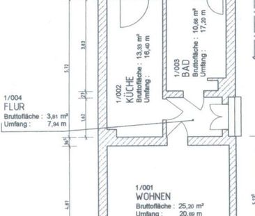 Große 1RW im Nordosten Leipzigs | Zentrumsnahe aber ruhige Lage | B... - Foto 1