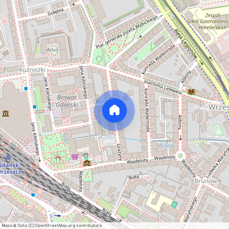 ul. Grażyny, Wrzeszcz Dolny, Gdańsk, pomorskie