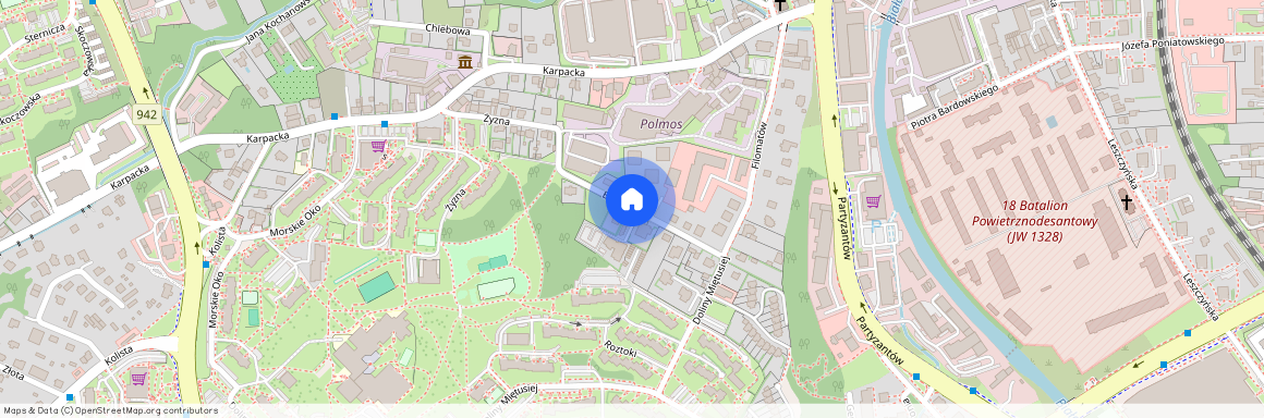 ul. Bartnicza, Osiedle Karpackie, Bielsko-Biała, śląskie